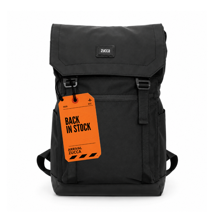 Mochila Bangkok Negra para Notebook 17 Pulgadas | Liviana y Moderna