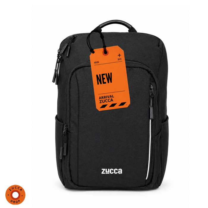 Mochila Nueva York Negra para Notebook 16 Pulgadas | Organización y Diseño Limpio