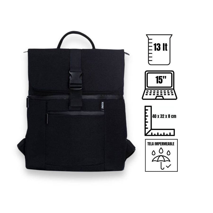 MOCHILA PARA NOTEBOOK DISEÑO BERLIN MARCA MOCHILA ZUCCA