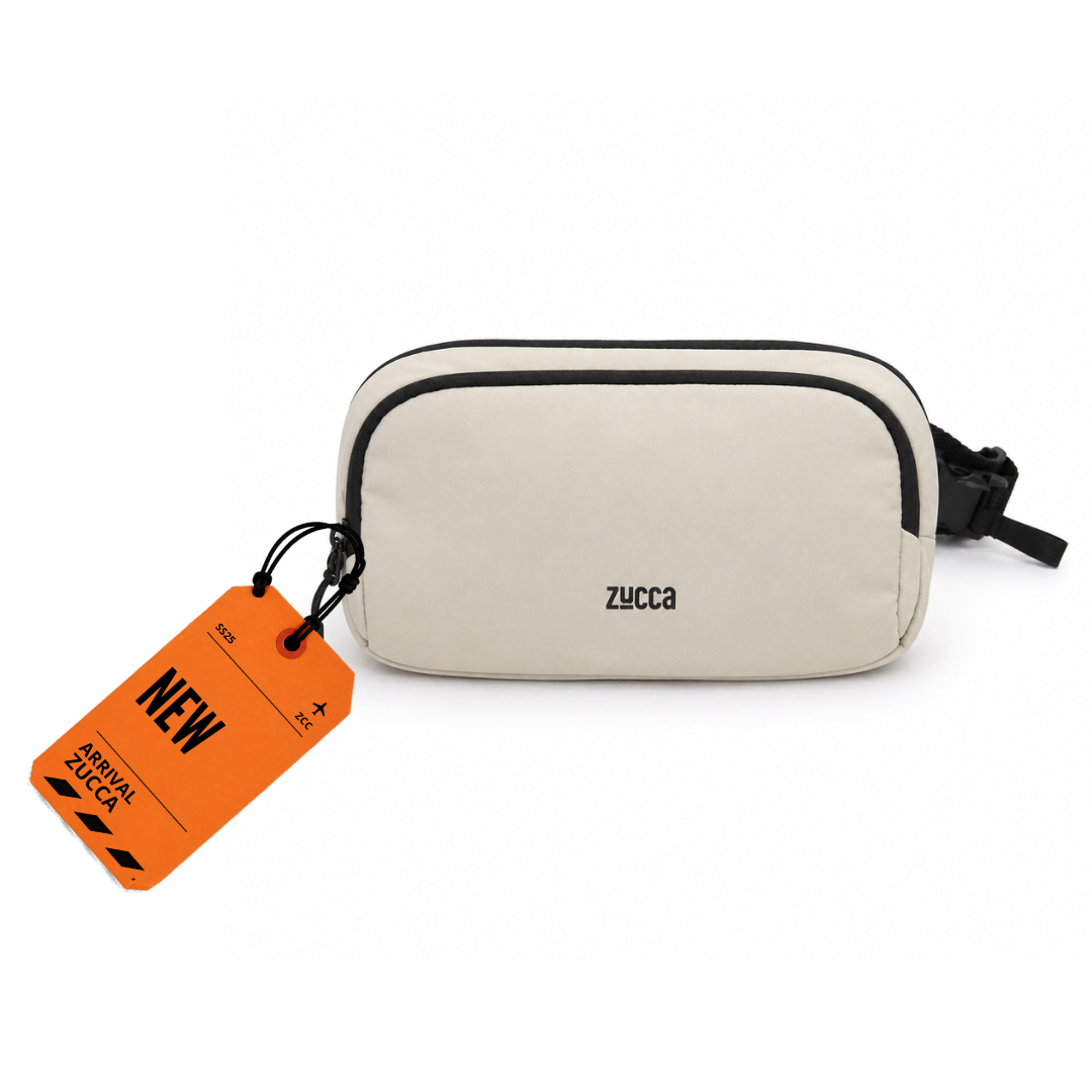 Bolso Crossbody Bruselas Beige | Compacto y Organizado