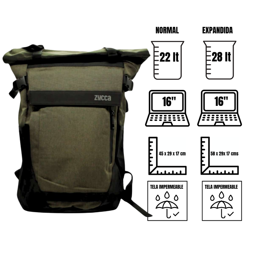 mochila Brisbane Zucca